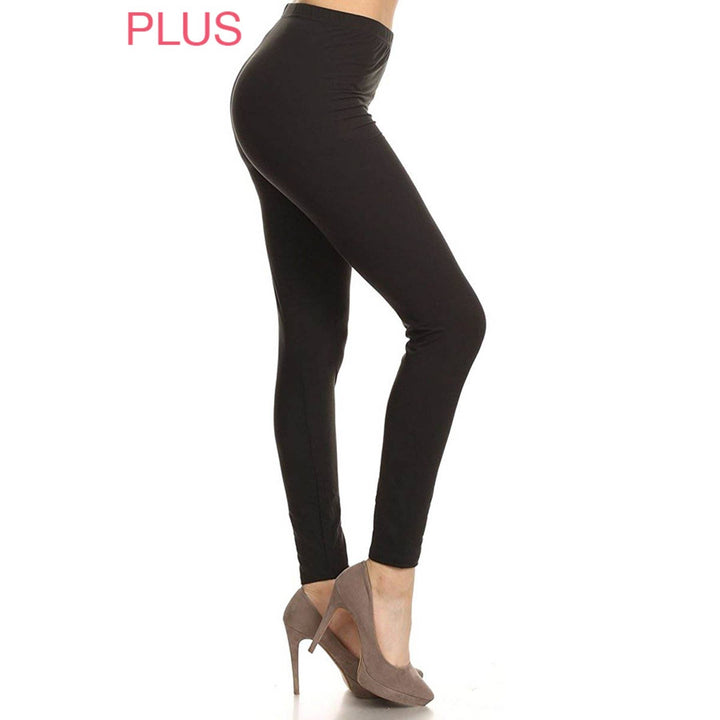 Leggings Depot - Plus Size Buttery Soft High Waist Leggings
