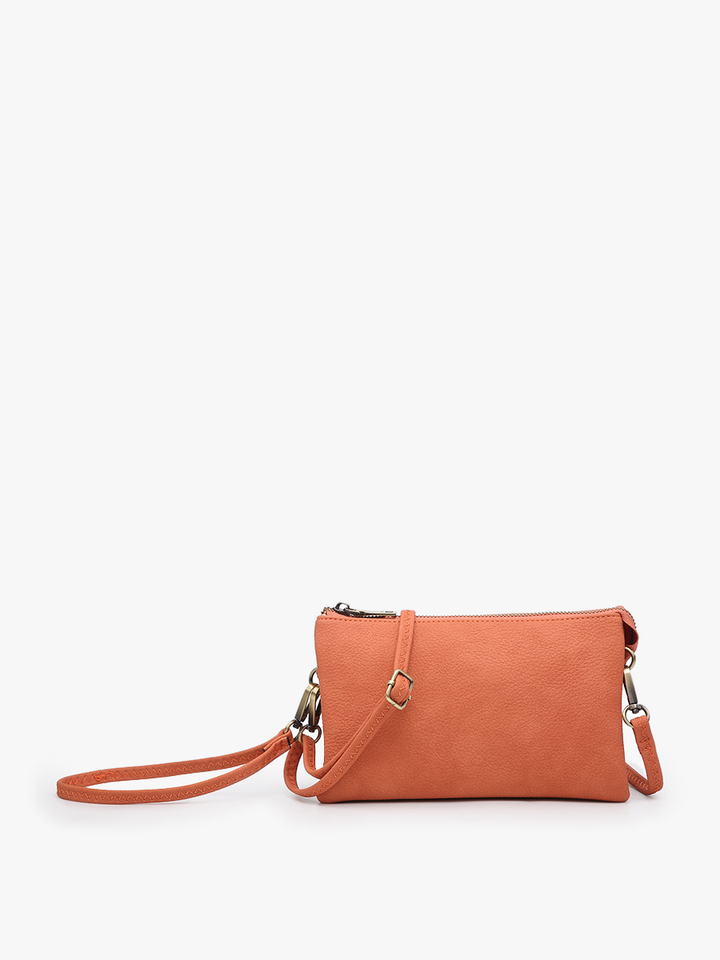 Jen &amp; Co. - Riley Monogrammable 3 Compartment Crossbody/Wristlet | M013