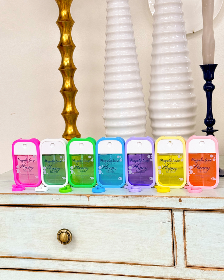 Magnolia Soap &amp; Bath Co - HAPPY HANDS SANITIZER