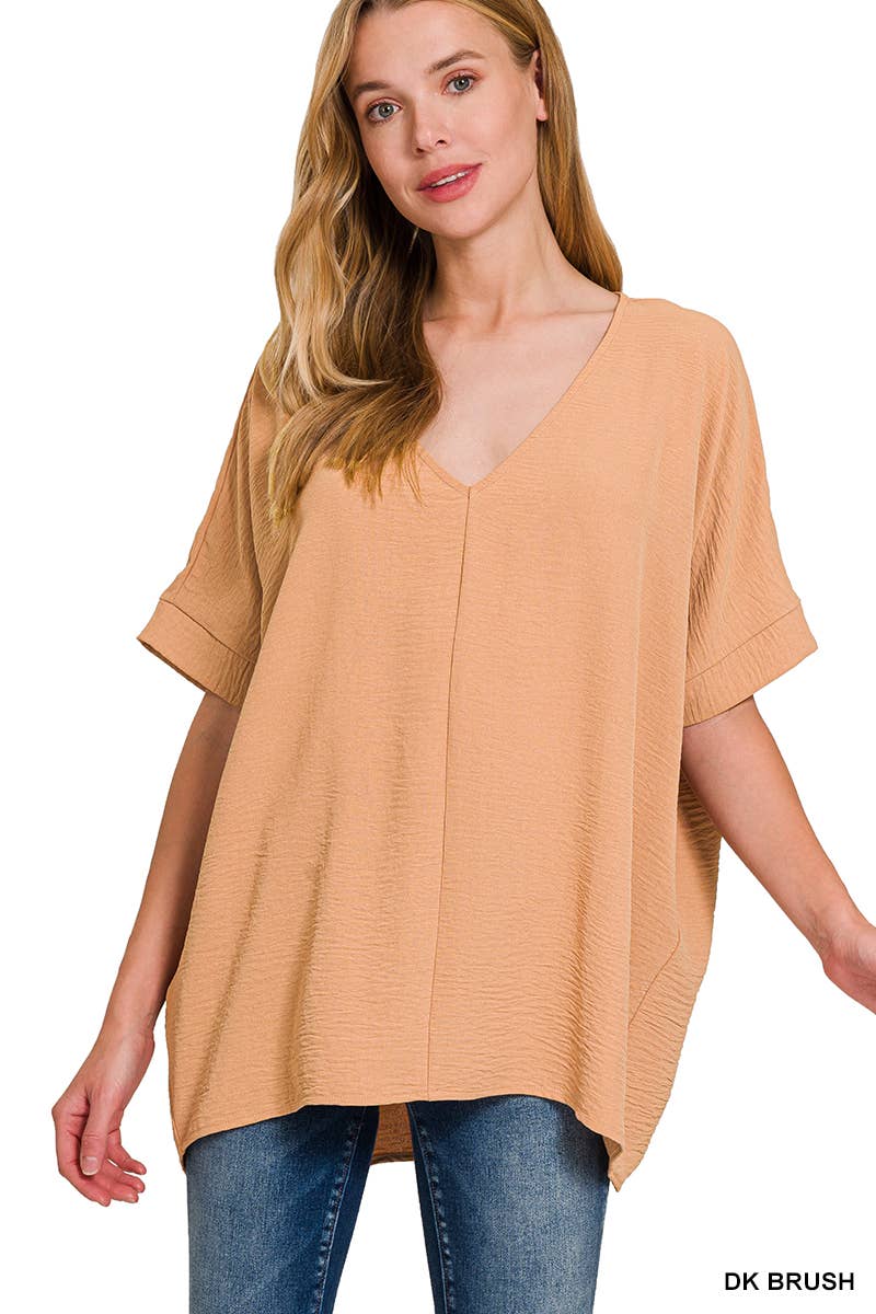 42POPS - Airflow Dolman Short Sleeve Top SI-24277