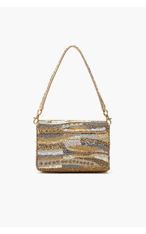 America &amp; Beyond - Golden Layers Handbag