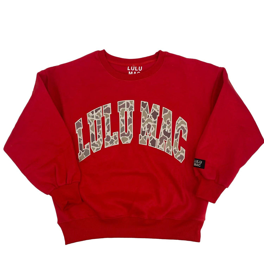 LULU MAC - CAMO-9571-Red