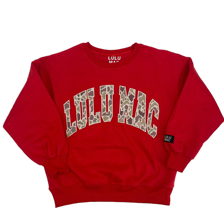 LULU MAC - CAMO-9571-Red