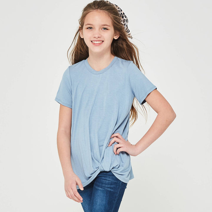 Twisted Knot Short Sleeve T shirt
