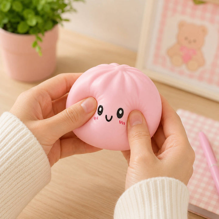 Glitter Squishy Dumpling with Orbs