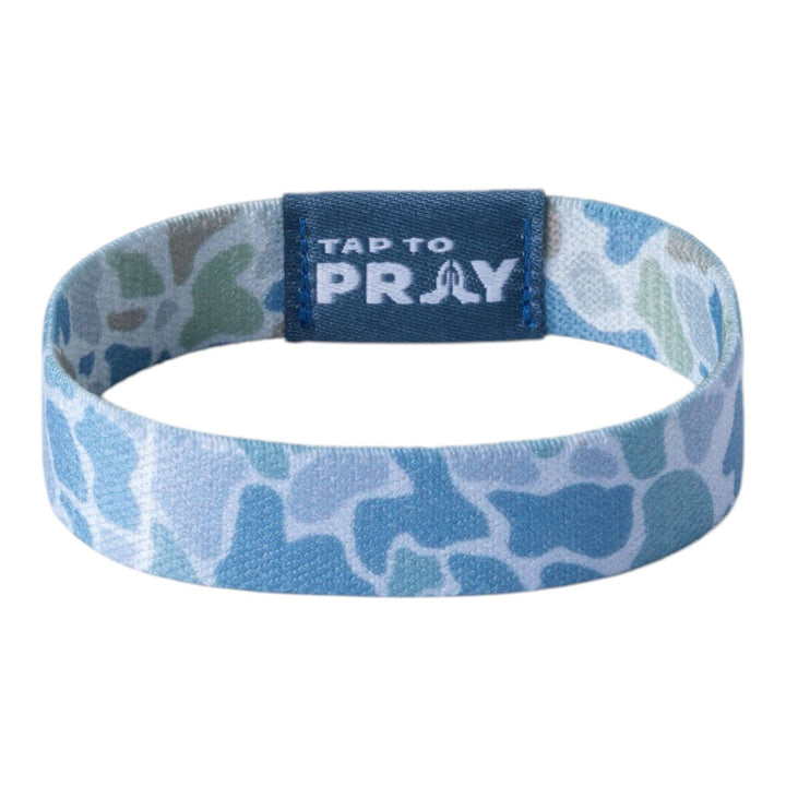 Versible - Tap To Pray® Wristband – River Rock Camo - Moss &amp; Slate