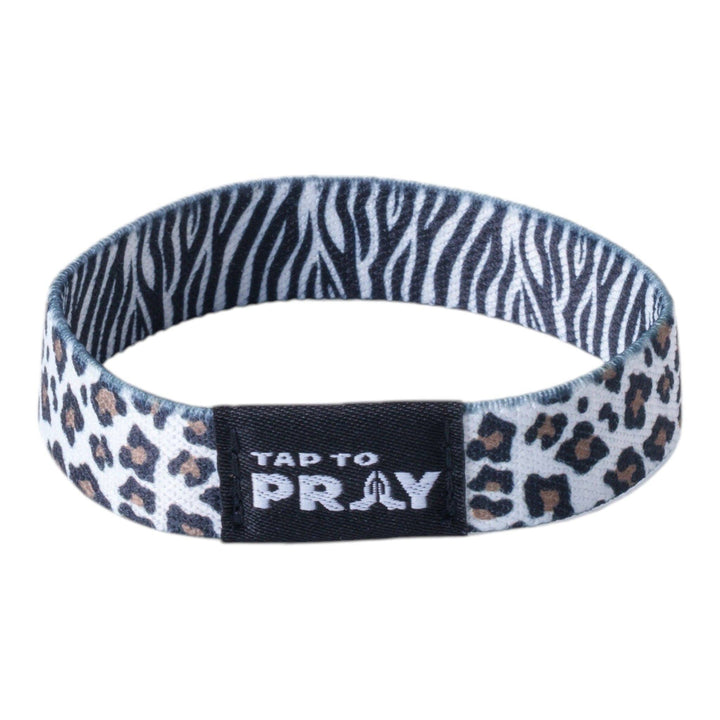 Versible - Tap To Pray® Wristband – Safari Zebra