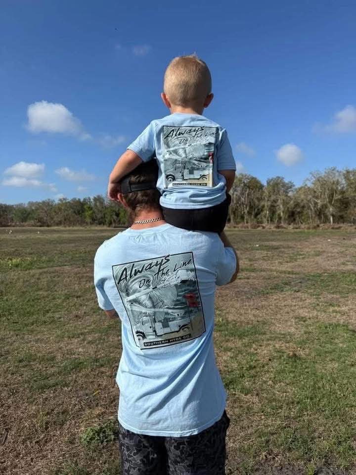 ALWAYS ON THE LINE TEE