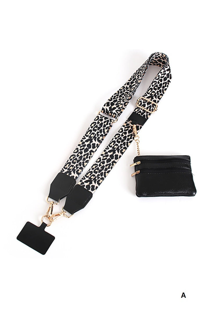Clip &amp; go crossbody duo phone strap &amp; wallet
