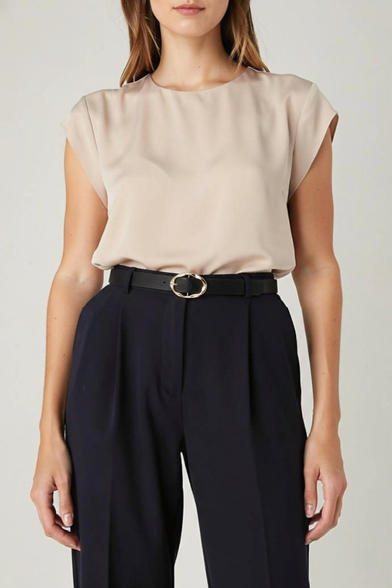 Animal print fashion belt