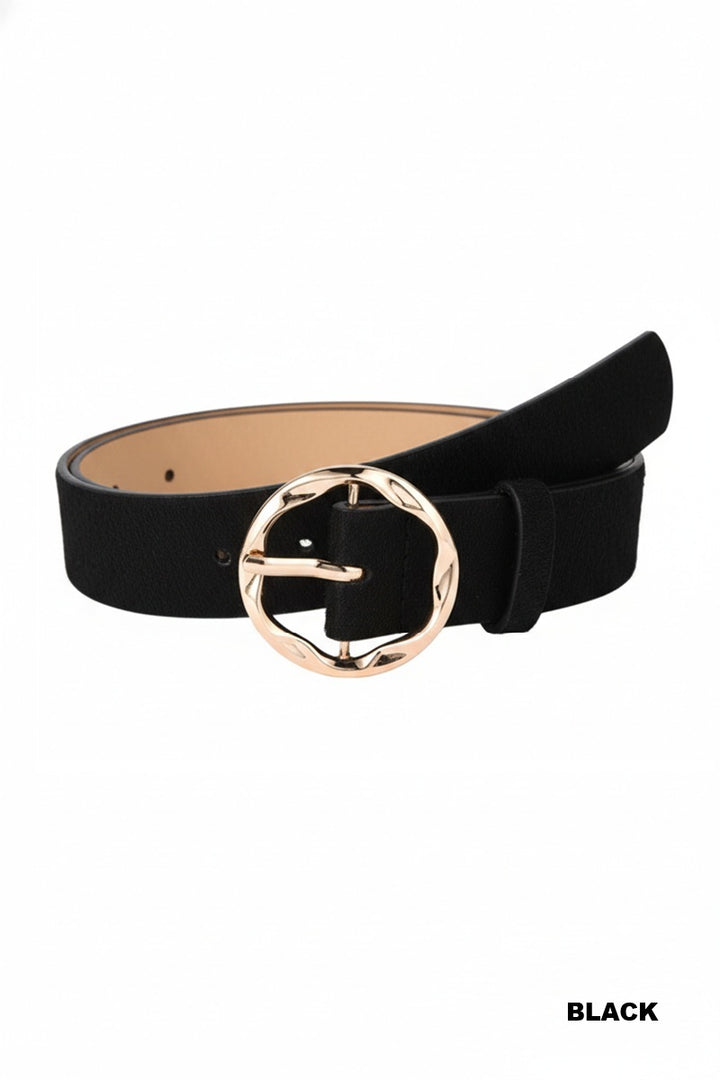 Animal print fashion belt