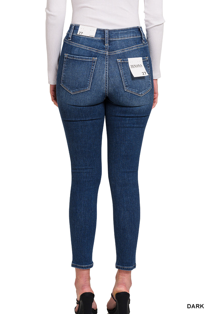 Zenana  HIGH WAIST SKINNY JEGGING JEANS