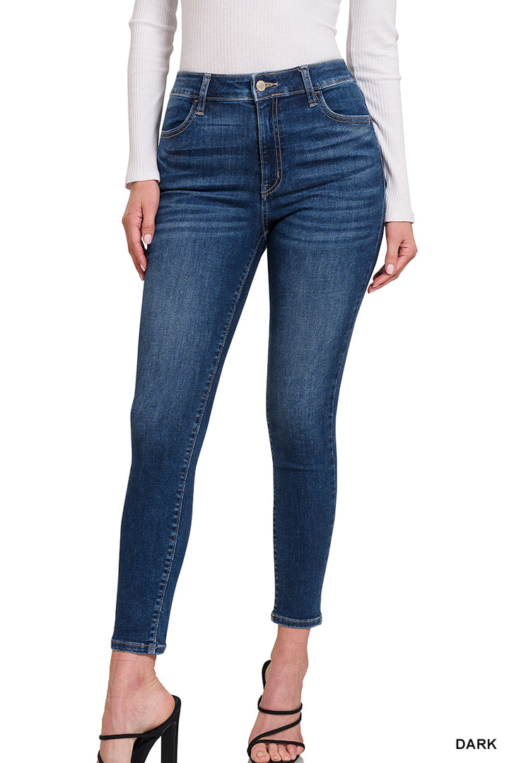 Zenana  HIGH WAIST SKINNY JEGGING JEANS