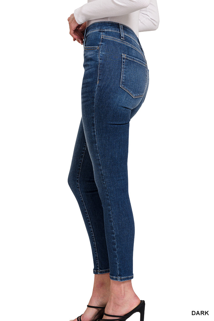 Zenana  HIGH WAIST SKINNY JEGGING JEANS