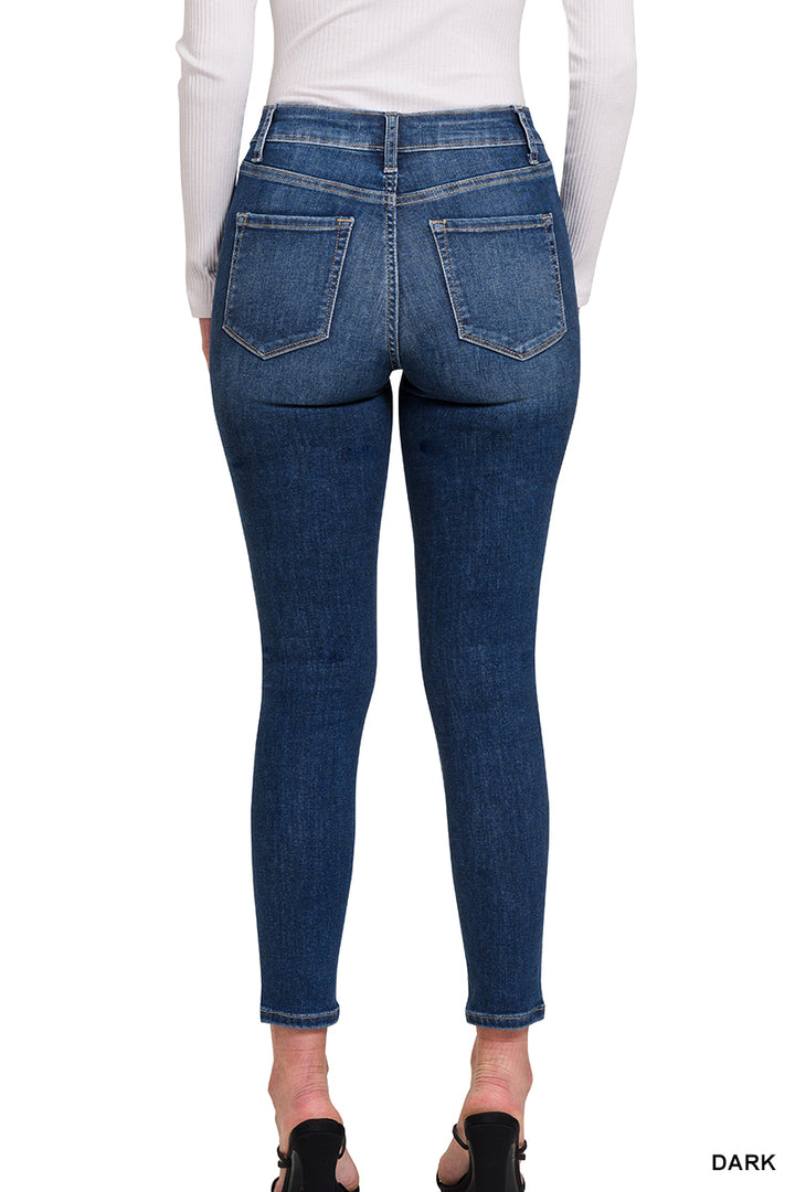 Zenana  HIGH WAIST SKINNY JEGGING JEANS