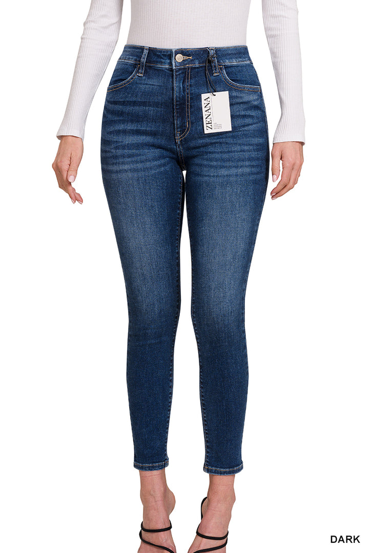 Zenana  HIGH WAIST SKINNY JEGGING JEANS