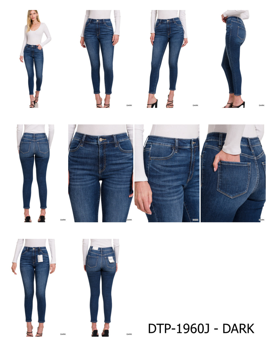 Zenana  HIGH WAIST SKINNY JEGGING JEANS