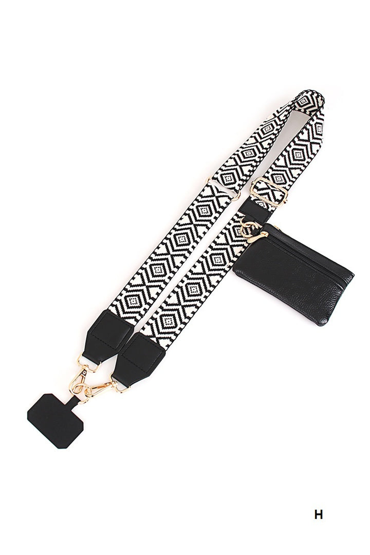 Clip &amp; go crossbody duo phone strap &amp; wallet