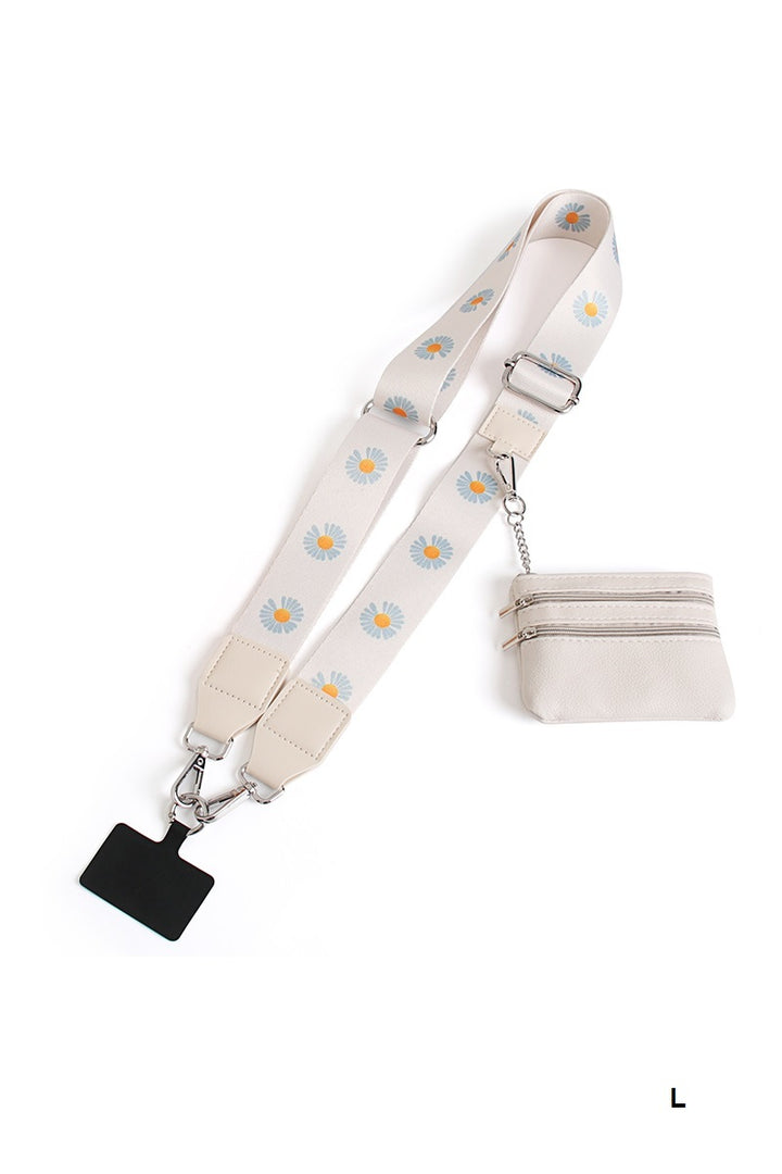 Clip &amp; go crossbody duo phone strap &amp; wallet