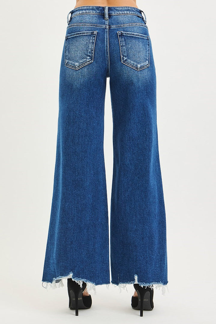HIGH RISE WIDE JEANS
