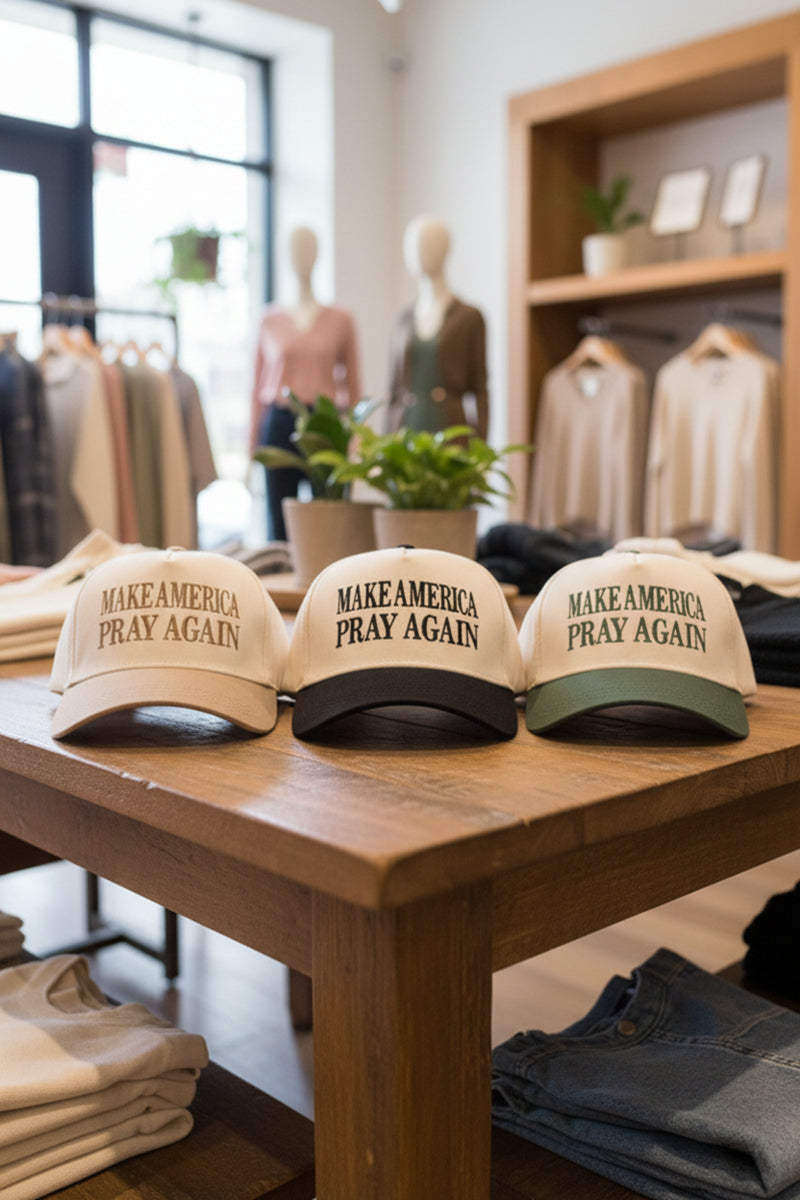 Make America pray again hat