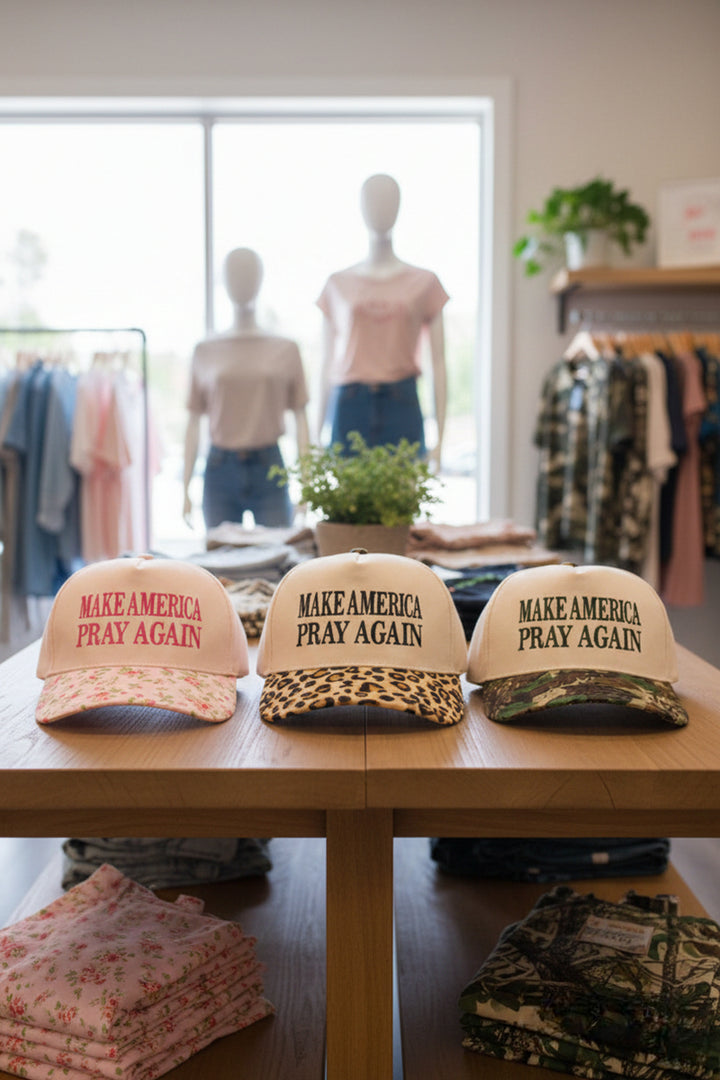 Make America pray again hat