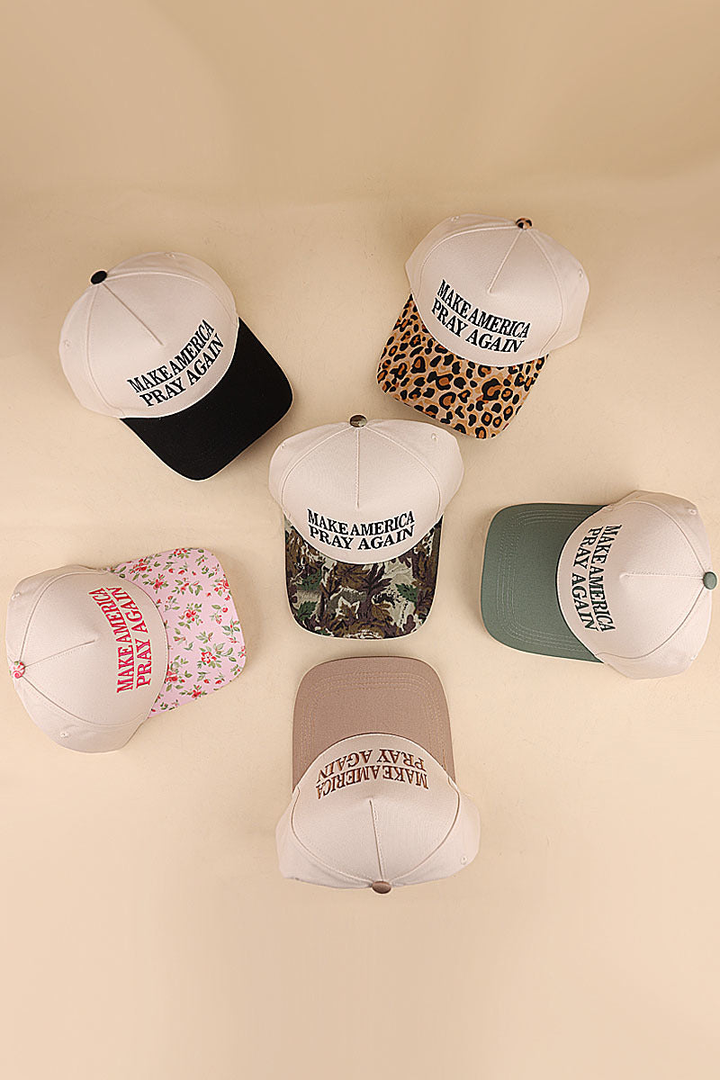 Make America pray again hat