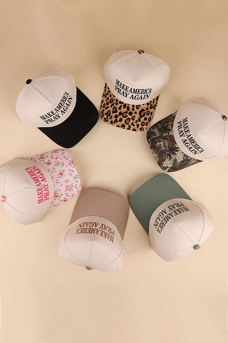 Make America pray again hat