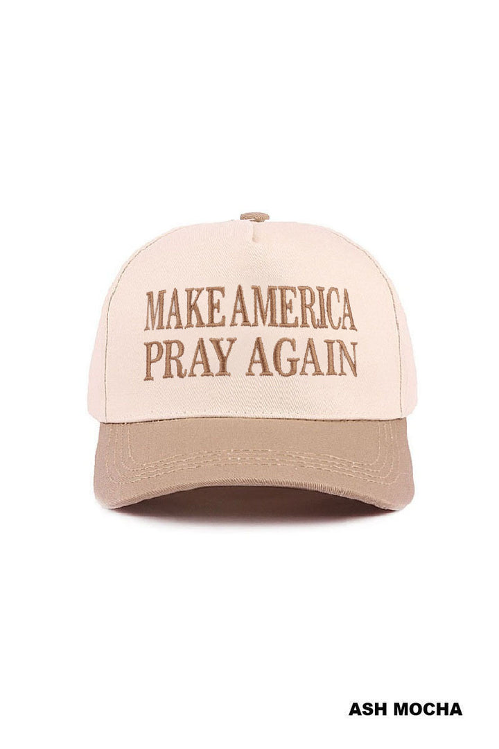 Make America pray again hat