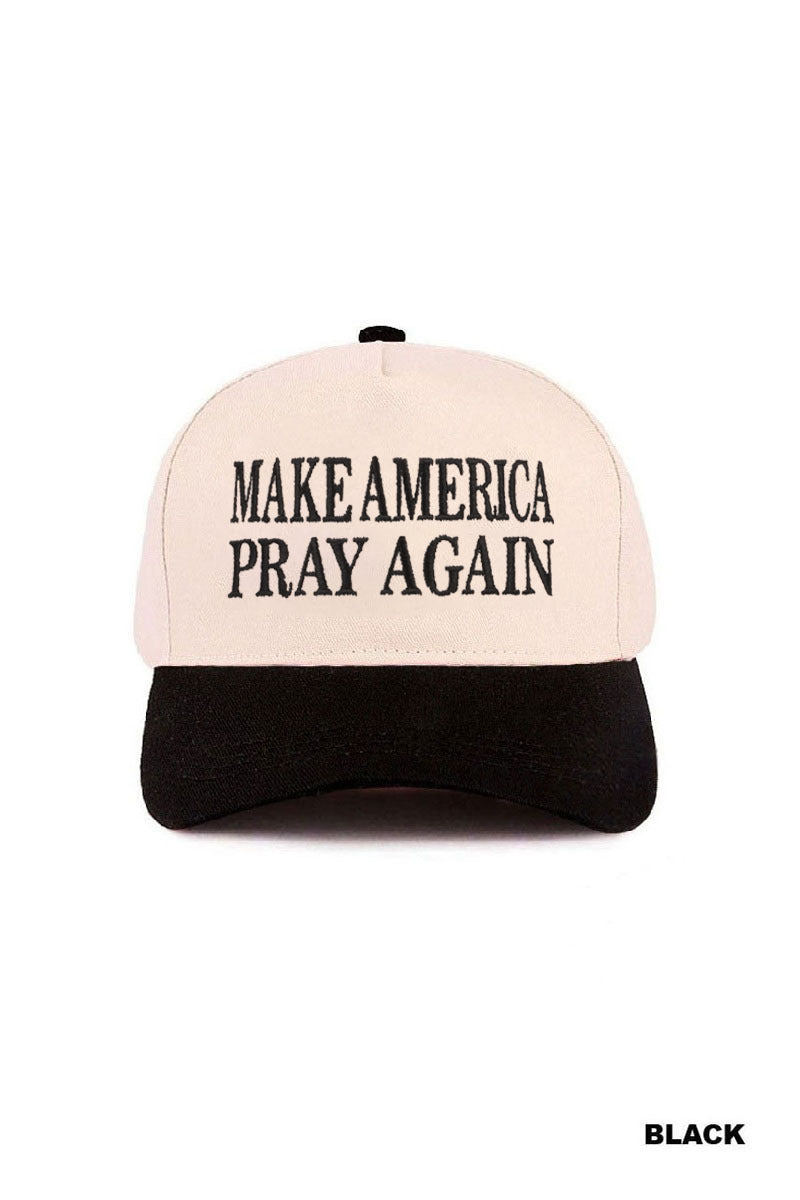 Make America pray again hat