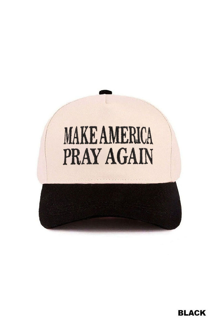 Make America pray again hat