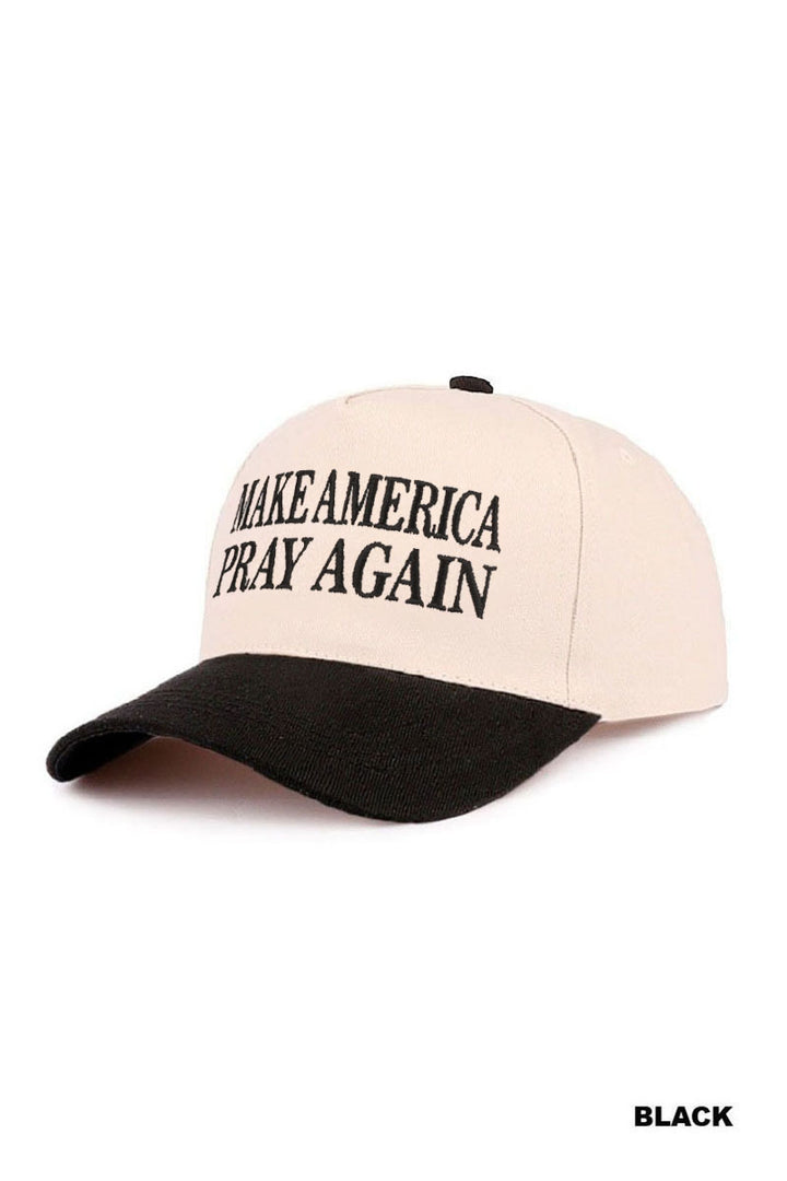 Make America pray again hat