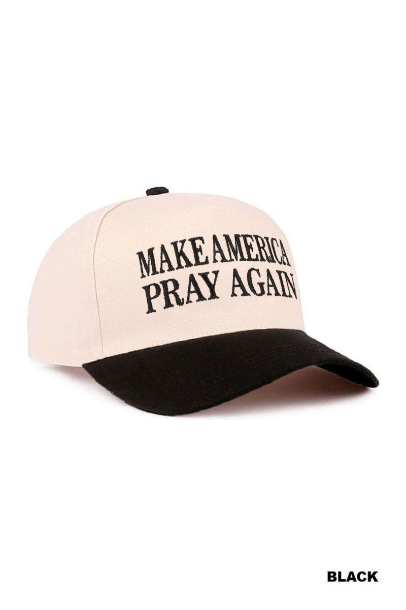 Make America pray again hat