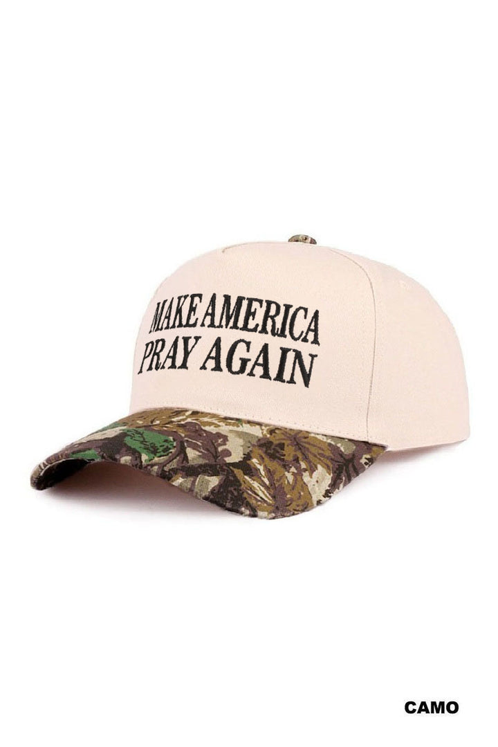 Make America pray again hat