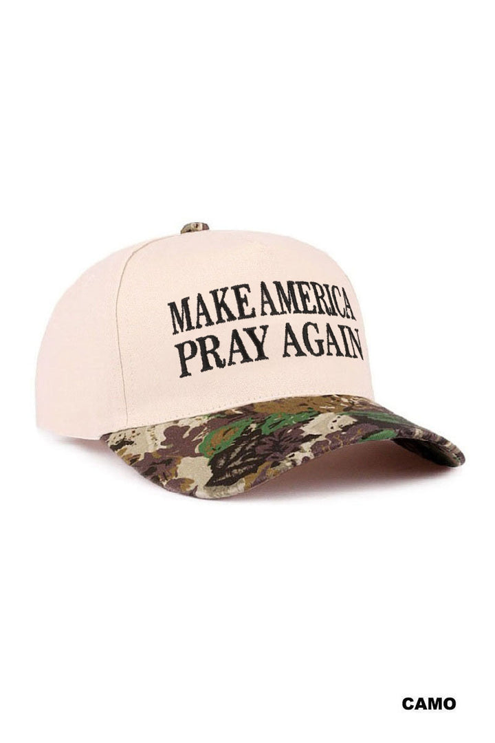 Make America pray again hat