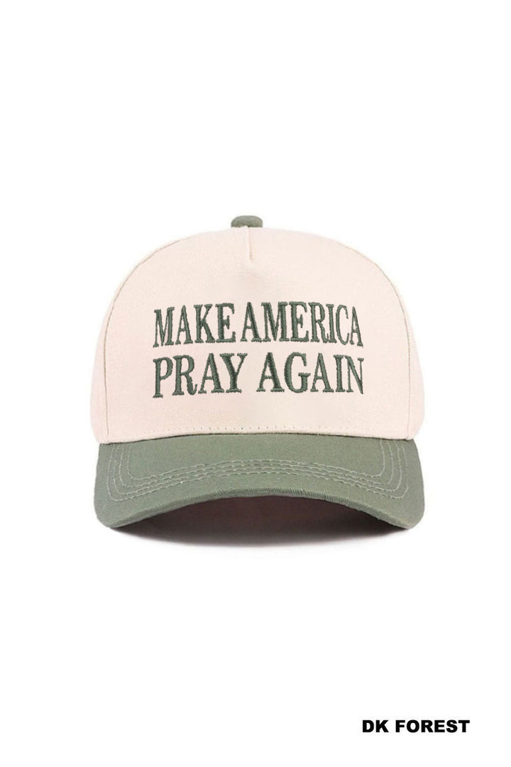 Make America pray again hat