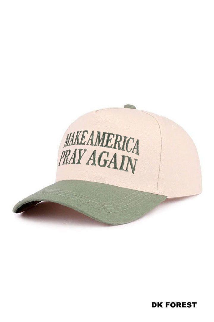 Make America pray again hat