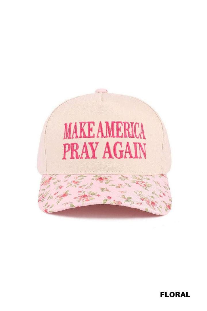 Make America pray again hat