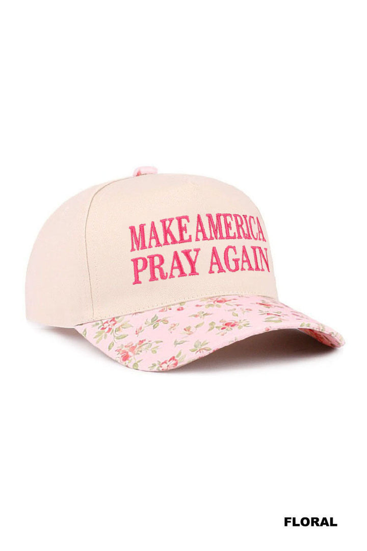 Make America pray again hat