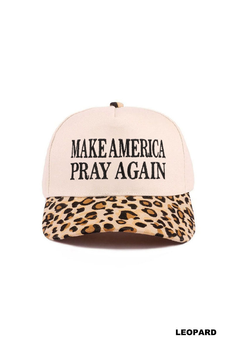Make America pray again hat