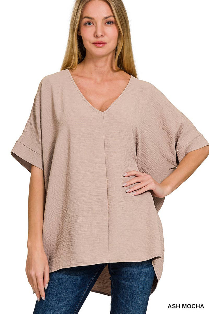 42POPS - Airflow Dolman Short Sleeve Top