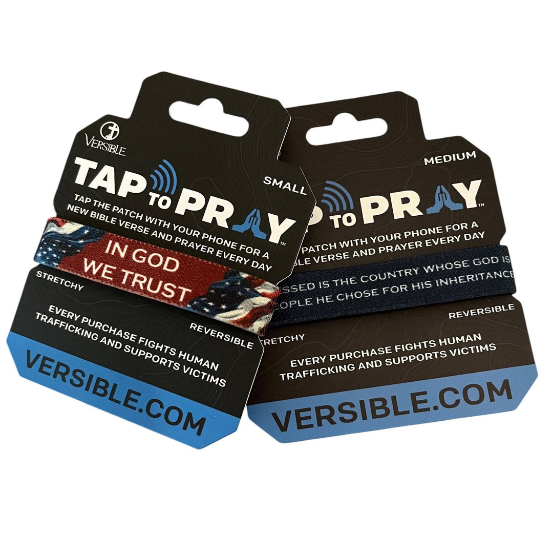 Versible - Tap To Pray® Wristband – Patriot