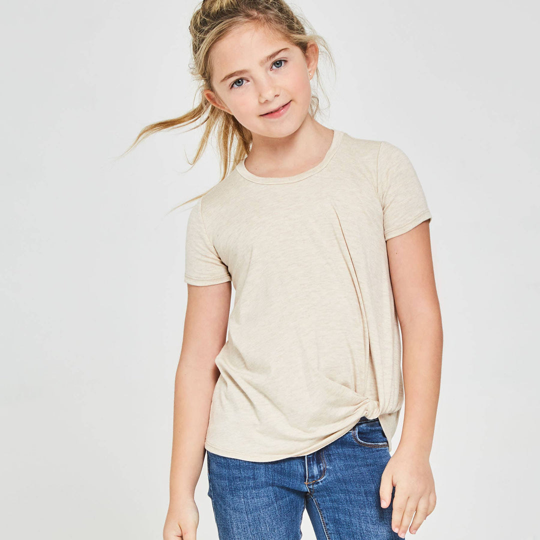 Twisted Knot Short Sleeve T shirt