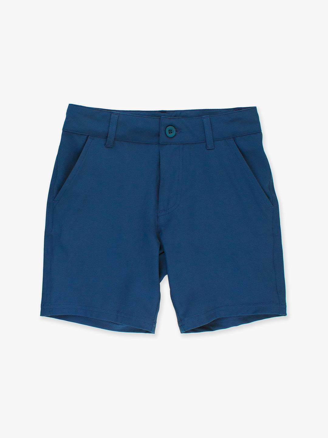 RuffleButts  - Boys Navy Hybrid Shorts