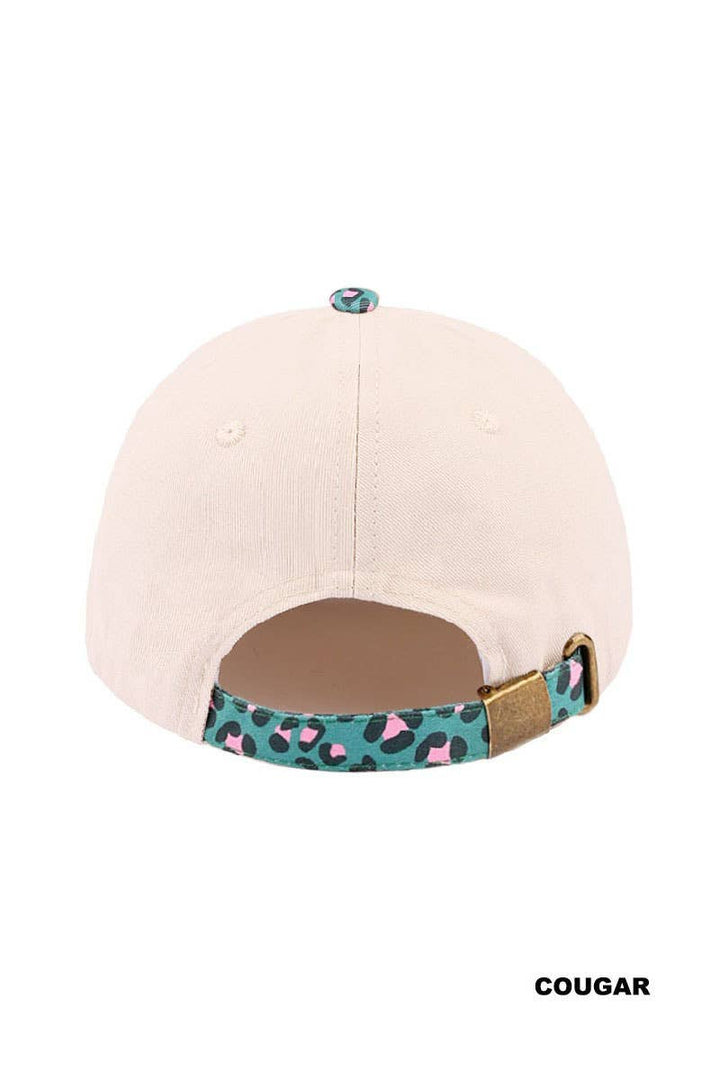 Brunettes Have More Fun Two-tone Canvas Cotton Cap