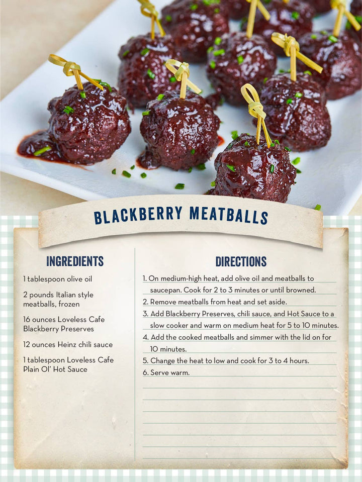 The Loveless Cafe - Blackberry Preserves 16oz