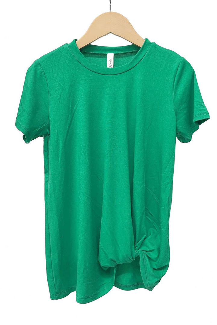 Twisted Knot Short Sleeve T shirt