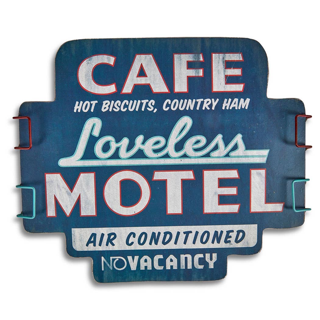 The Loveless Cafe - Tin Loveless Sign