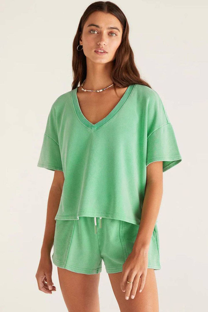 Two Pc Shorts Set
