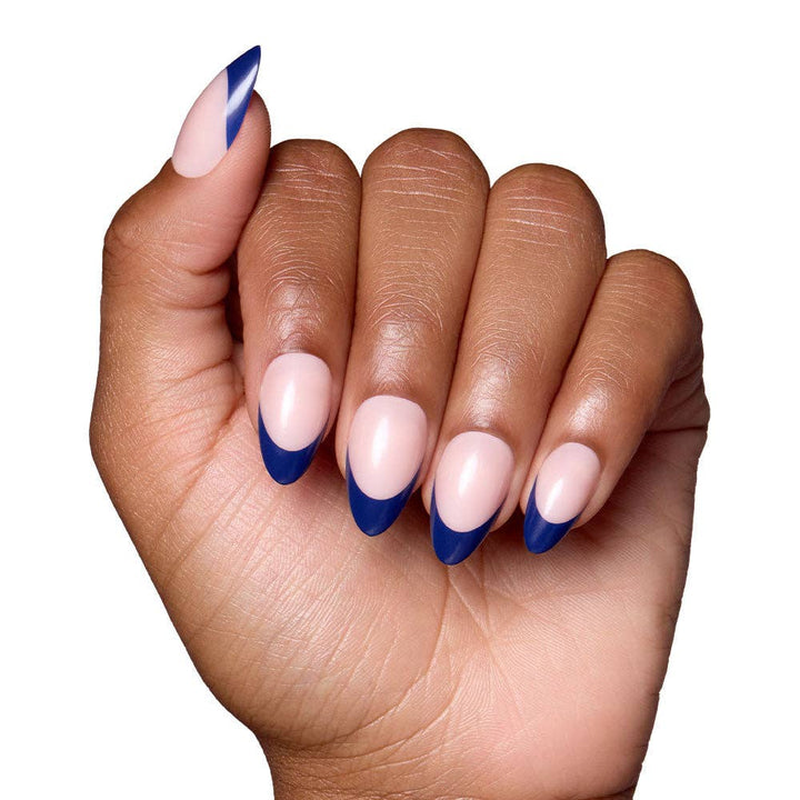 Glamnetic - French Riviera Press-On Nails | French Tip | Short Almond